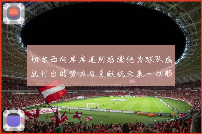 切尔西向库库道别感谢他为球队成就付出的努力与贡献祝未来一切顺利